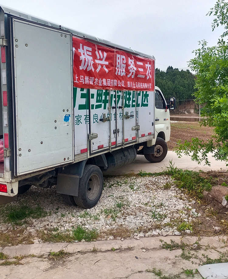爱心助农解滞销 涪城供销社与上马鲜源农业集团帮扶草堂村